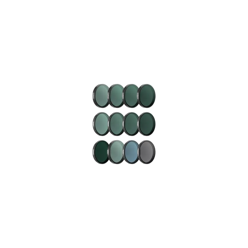 Freewell Filter Set for OSMO Action 6 – Mega Kit – 12-piece package